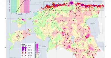 Pinnase radooniriski ja looduskiirguse atlas