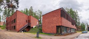 Säynätsalo vallamaja. Foto Tiia Monto, Wikimedia Commons  CC-BY-SA-4.0